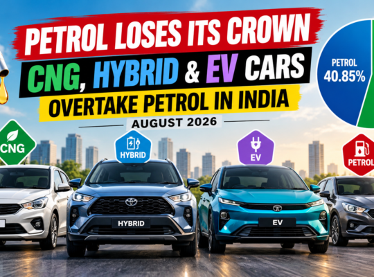 CNG Hybrid EV Cars Overtake Petrol