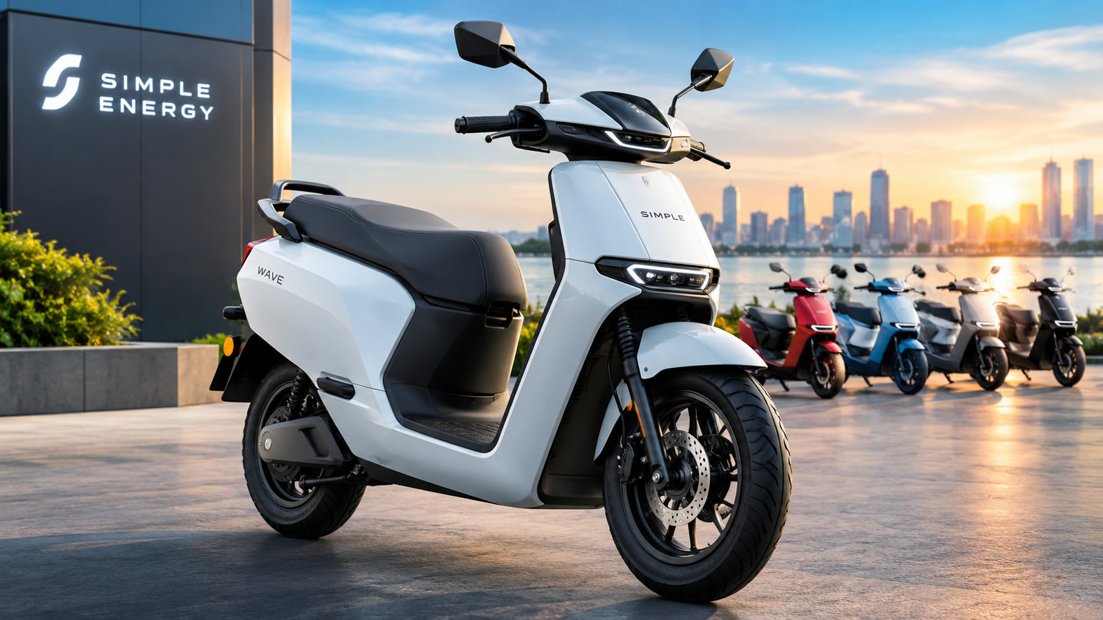 simple wave electric scooter